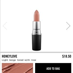 Mac Matte Lipstick- Honeylove